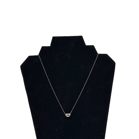 Tiffany & Co. Bean® Design Pendant Necklace*Elsa Peretti Collection*Velvet BOX - Picture 1 of 8